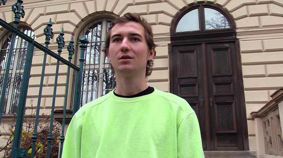 This 18 years old student was skipping Czech Hunter 678 school. He was waiting for a friend, and they were supposed to take care of some business.